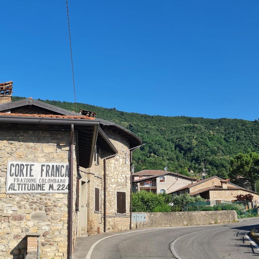 La Terrazza Sulle Vigne B&B Corte Franca Εξωτερικό φωτογραφία